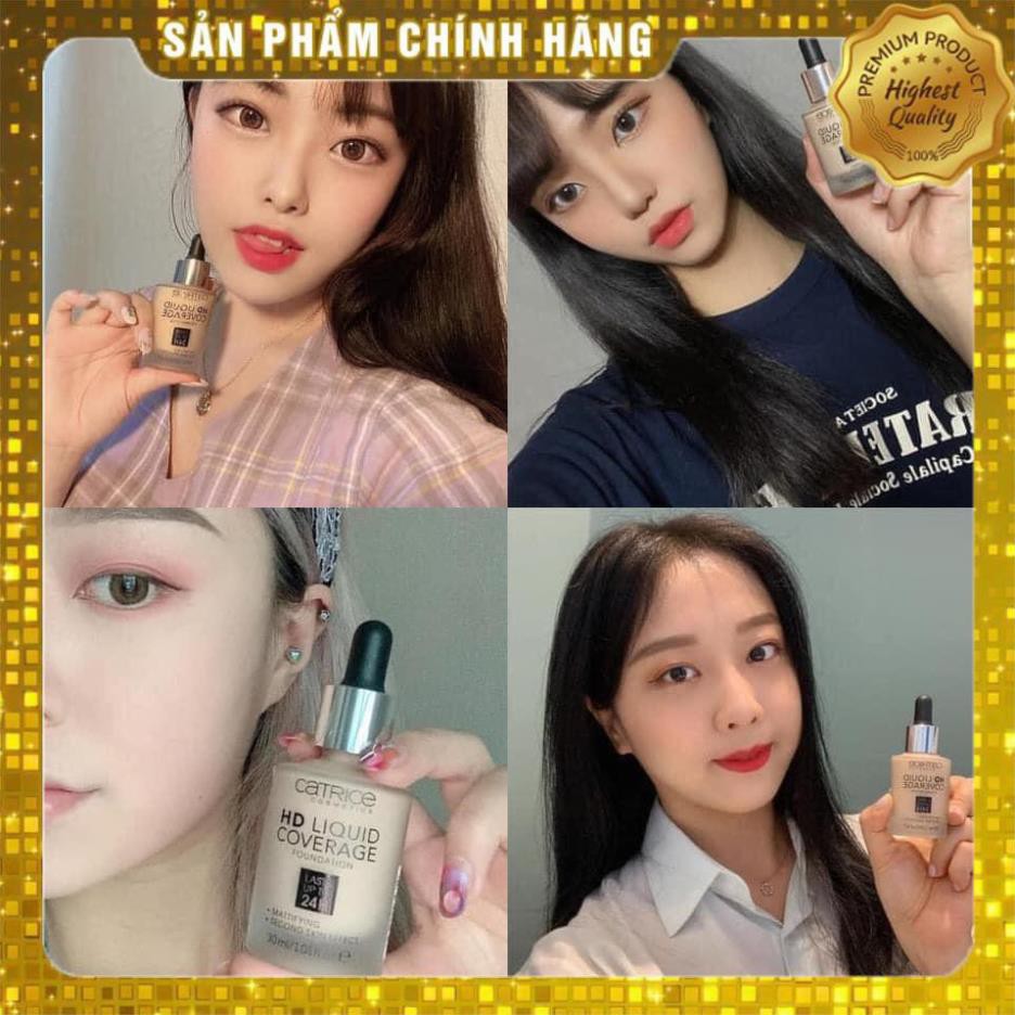 ( HÀNG CHUẨN AUTH ) - 🧡KEM NỀN CATRICE HD 24h - SIÊU MỊN MỎNG, CHE KHUYẾT ĐIỂM CỰC ĐỈNH 💪🏻 - freeship | BigBuy360 - bigbuy360.vn