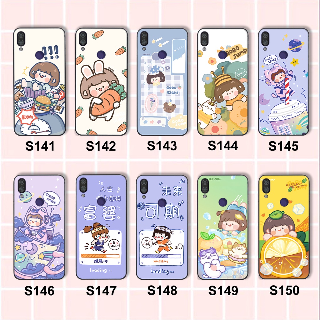 Ốp lưng Xiaomi Redmi 7 - Redmi Note 7 in họa tiết hình cute