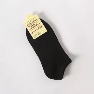 Tất nữ Cotton cổ ngắn basic *