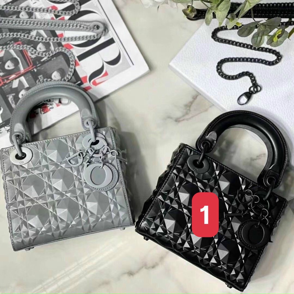 Túi Xách Nữ CD Da Bóng Full Màu Size 18 ,21Cm Tặng Kèm Khăn Hãng Hàng Cao Cấp Fullbox Đeo Chéo Đeo Vai Sang Chảnh MSP399