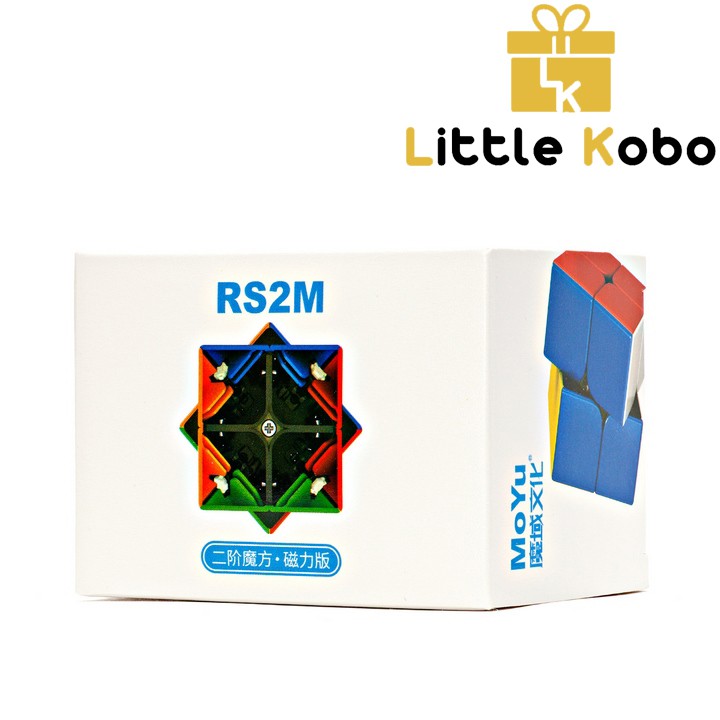 Rubik 2x2 RS2M 2020 RS2 M Rubic Nam Châm 2 Tầng Stickerless (Hãng Mod)