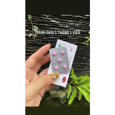 1 vỉ 5 viên một viên một tháng Hồng Kong