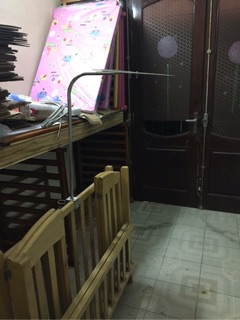 Màn cũi trẻ em khung inox