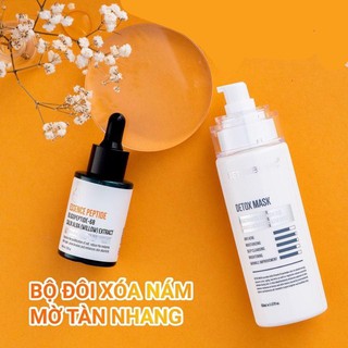 ☘️(Tư vấn 24/7)☘️Bộ đôi dành cho da Nám giúp da Trắng hồng tự nhiên