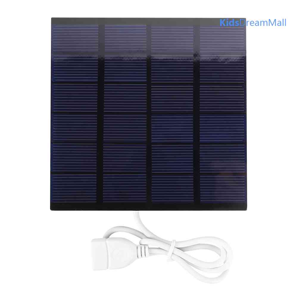 Tấm Sạc Năng Lượng Mặt Trời 1.5W 6V Polysilicon