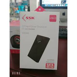Hộp Đựng Ổ Cứng HDD BOX SATA 2.5 USB 3.0 SSK (SHE-088)- Chính Hãng Full Box, Bảo Hành 6 Tháng | WebRaoVat - webraovat.net.vn
