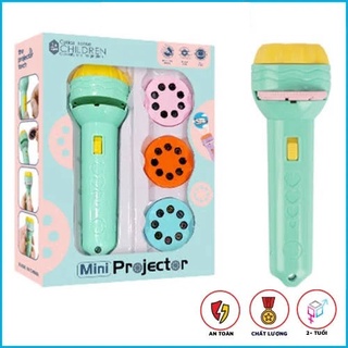 Đèn pin chiếu hình cho bé 80 hình thoả thích khám phá - Thị trấn đồ chơi