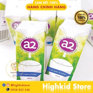 Sữa nước A2 lốc 6 hộp 200ml date mới nhất