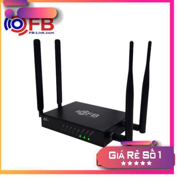 Router Router Wifi 4G LTE FB-Link CPF-901 (4 Anten - Chuyên dùng xe khách - 32 user - 5 port)