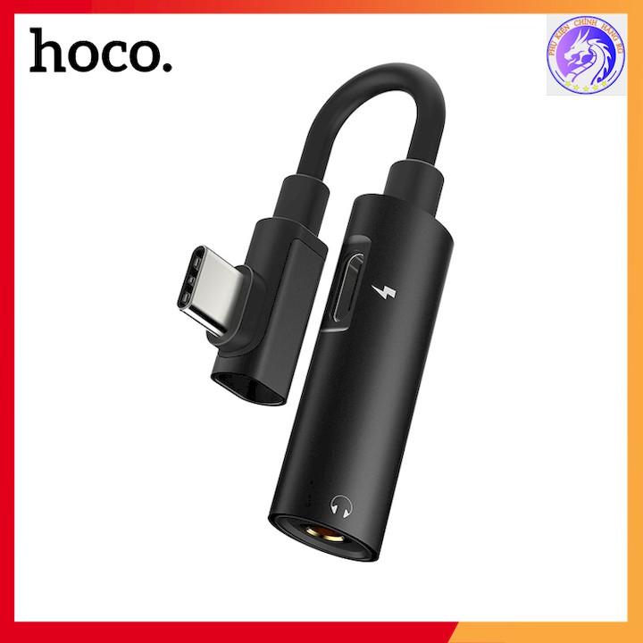 [Mã 2404EL10K giảm 10K đơn 20K] Jack chuyển đổi đầu Type C sang jack 3.5 hoco ls19