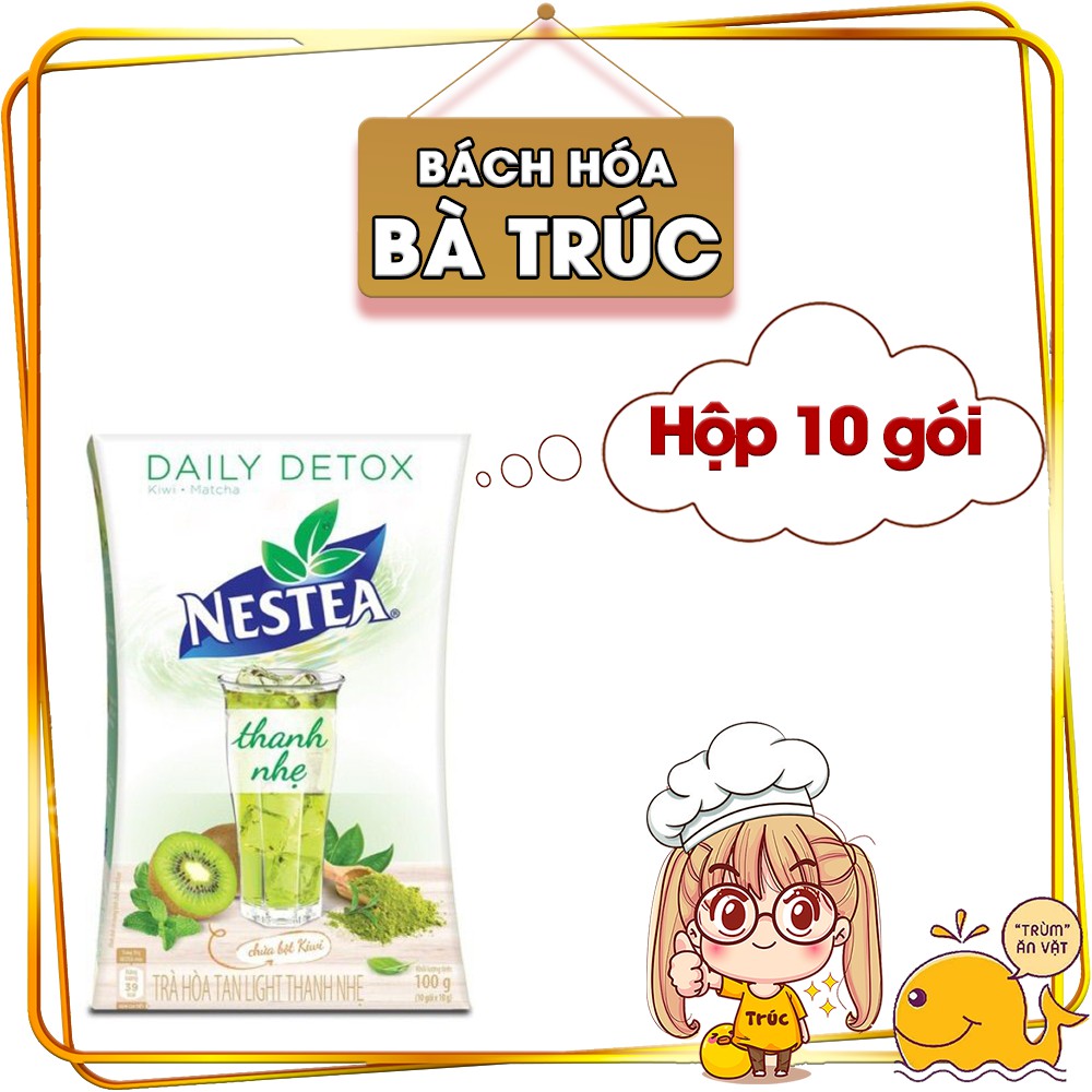 Trà NESTEA Detox Light Thanh Nhẹ Hộp 10 gói x 10g