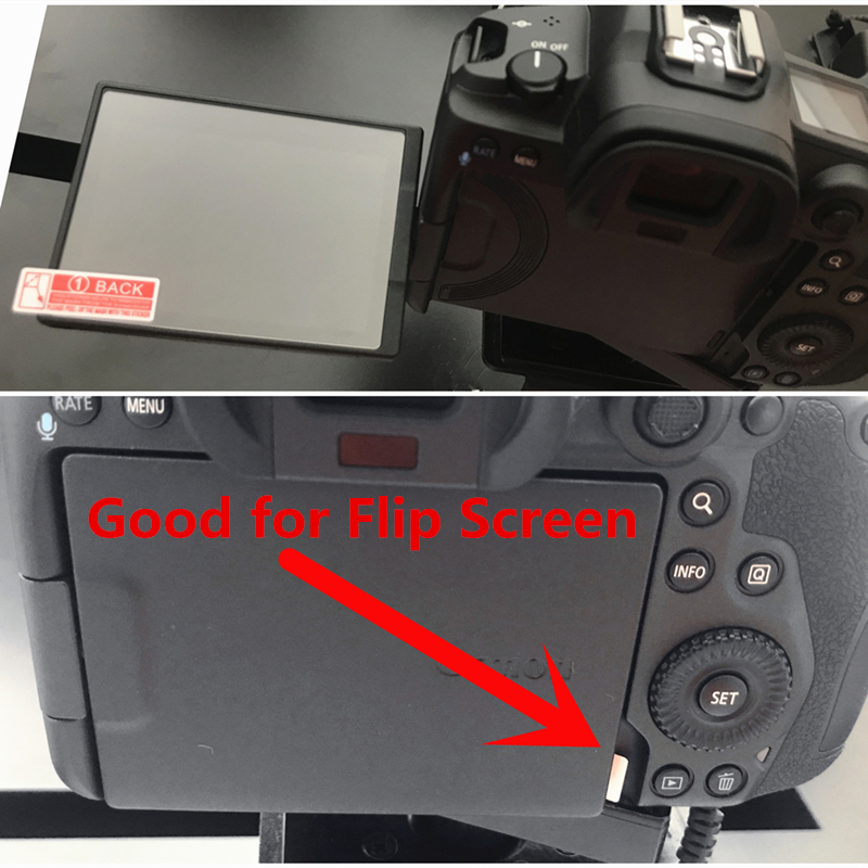 Bảo Vệ Màn Hình Màn Hình Bảo Vệ Màn Hình Phim Bảo Vệ Phim Kính Cường Lực Có Màn Hình Vai Thích Hợp Cho Canon Canon EOS R3 R5