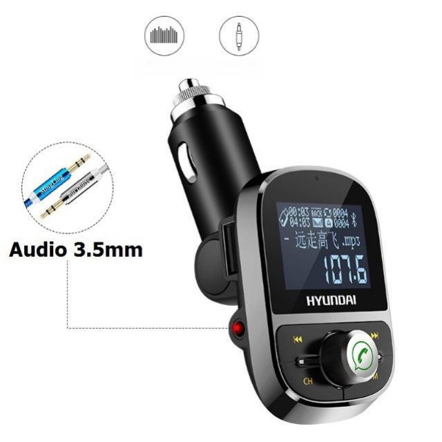 [5 trong 1] Tẩu sạc hỗ trợ nghe nhạc MP3 qua Bluetooth chính hãng Hyundai Hy 92 | BigBuy360 - bigbuy360.vn