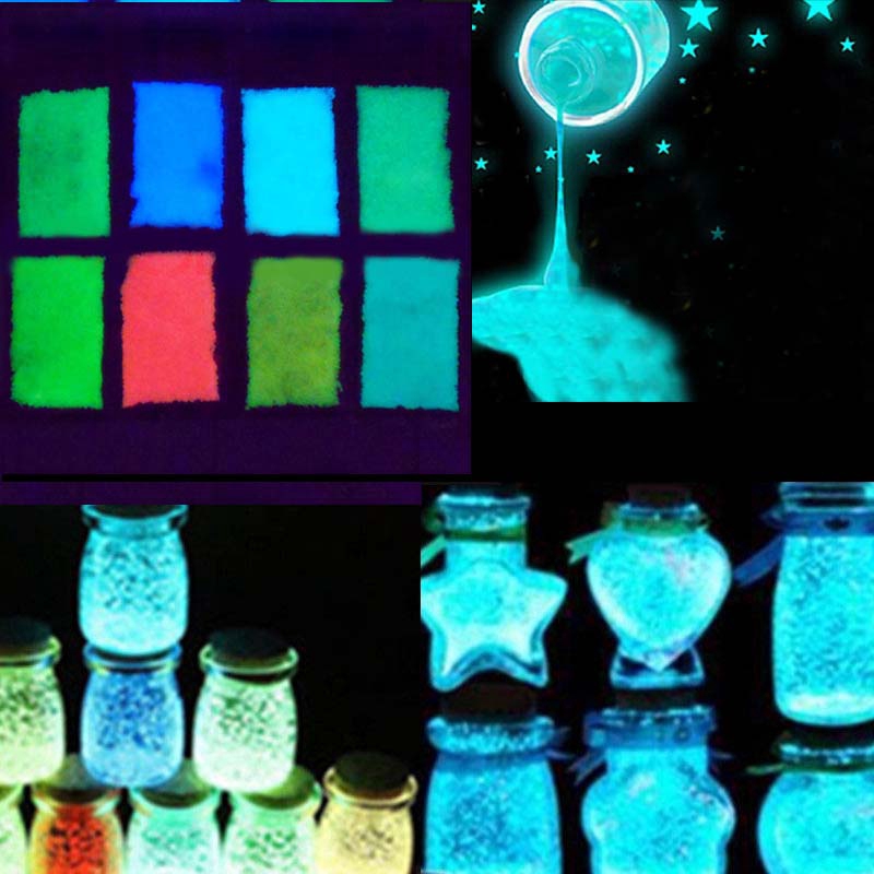 New Stylish Glow in the Dark Luminous Paint Bright Pigment Decoration DIY Party