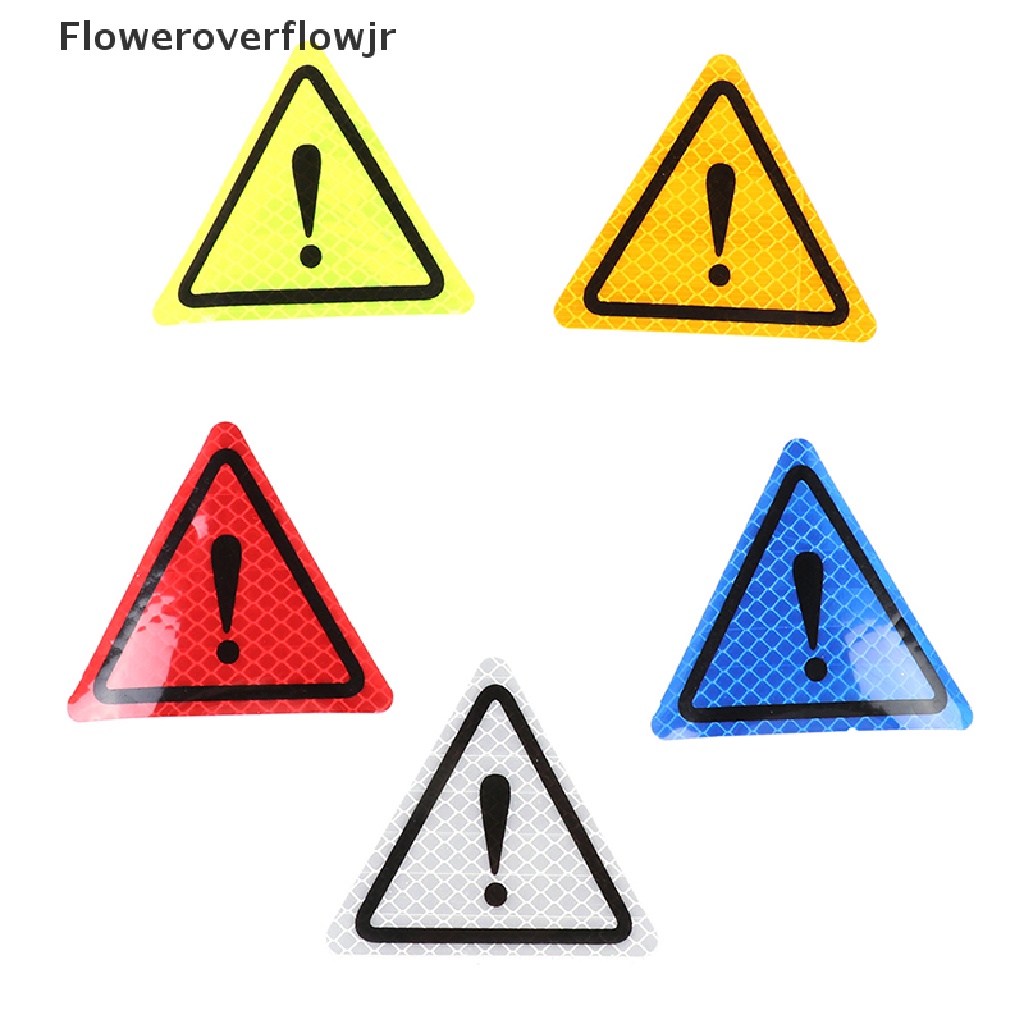 Miếng dán phản quang cảnh báo an toàn hình tam giác cho đuôi xe hơi