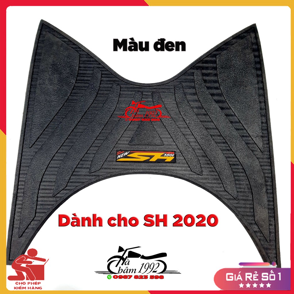 Thảm Để Chân SH 2020 - 2021 - 2022 - Màu Đen