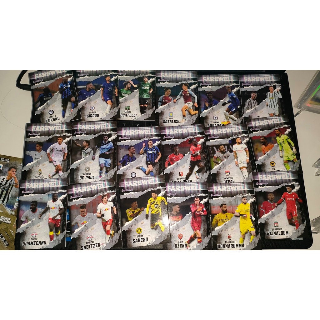 Thẻ SKY BRTH FAREWELL | Romelu Lukaku Giroud Manuel Locatelli Rui Patricio Tammy Abraham De Paul Sabitzer Depay Varane