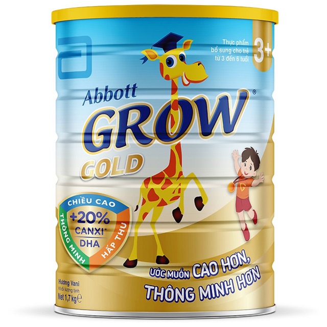 Sữa Bột Abbott Grow 3+ - 1700g