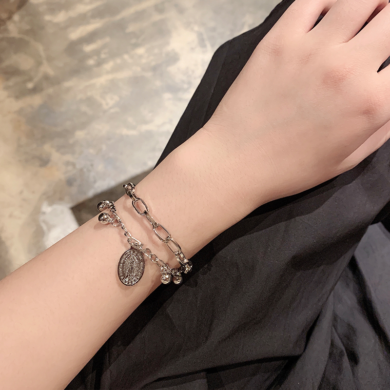 Vòng Tay Nhiều Lớp Phong Cách Cổ Điển Hàn Quốc