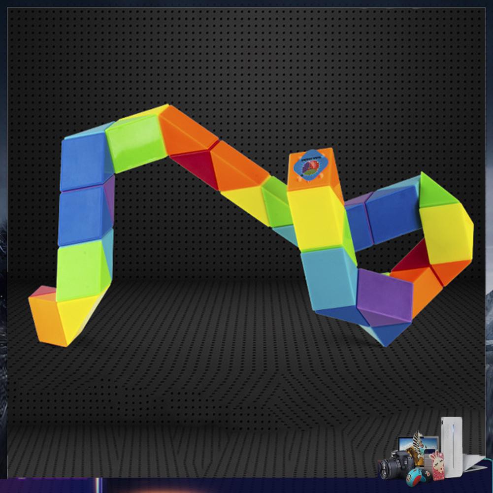 Đồ Chơi Xếp Hình Rắn 24 / 36 / 48 / 60 / 72 Giúp Giảm Căng Thẳng