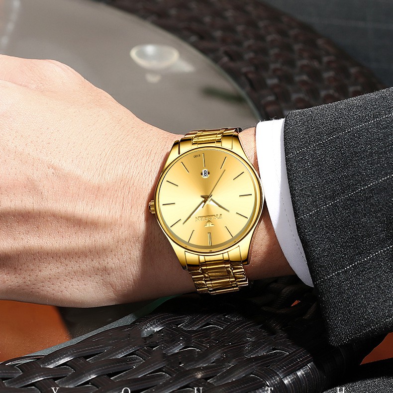 Đồng hồ nam FNGEEN F0015F Mặt tròn thiết kế đẹp mắt | BigBuy360 - bigbuy360.vn