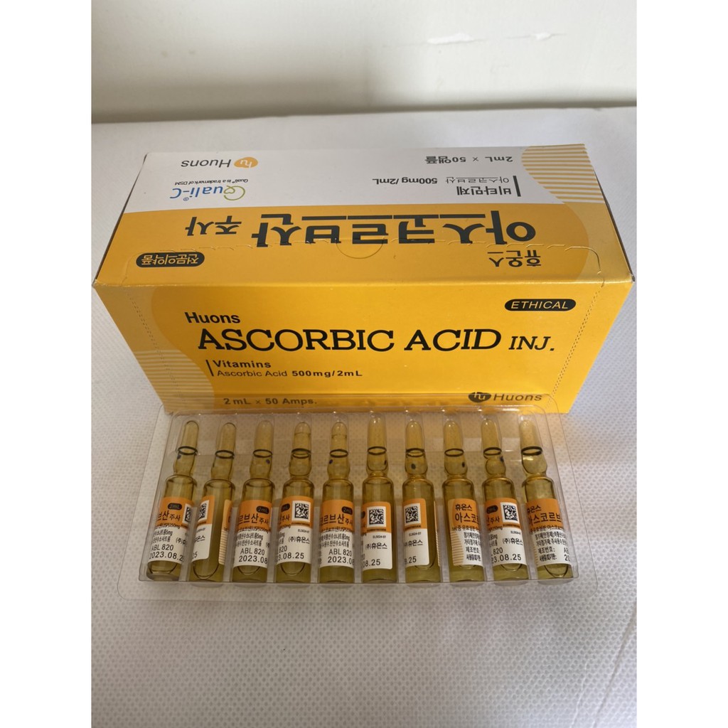 Vitamin C Hàn vỉ 10 ống giá sỉ tốt