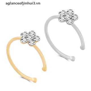 1 Nhẫn Đeo Mũi Đính Đá Thời Trang