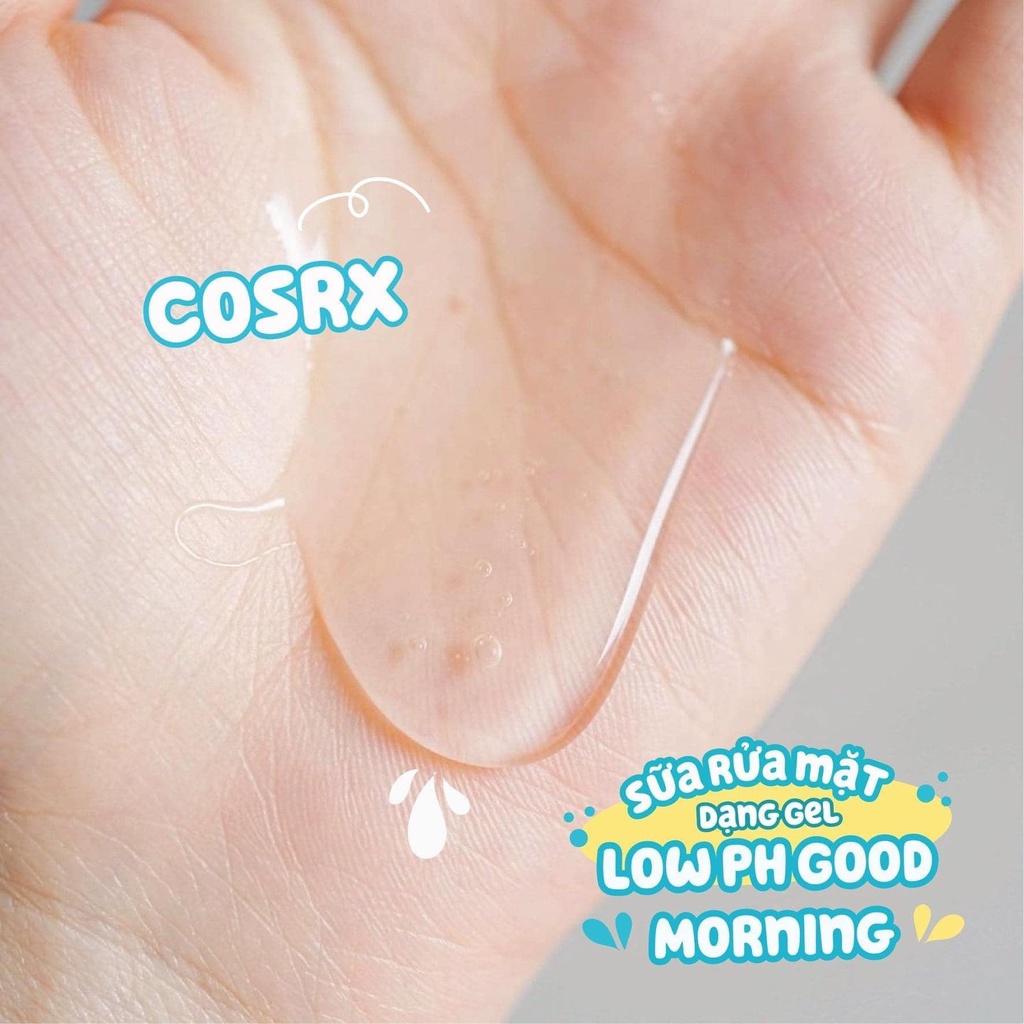 Sữa Rửa Mặt Dạng Gel Cosrx Low pH Good Morning Gel Cleanser 150ml