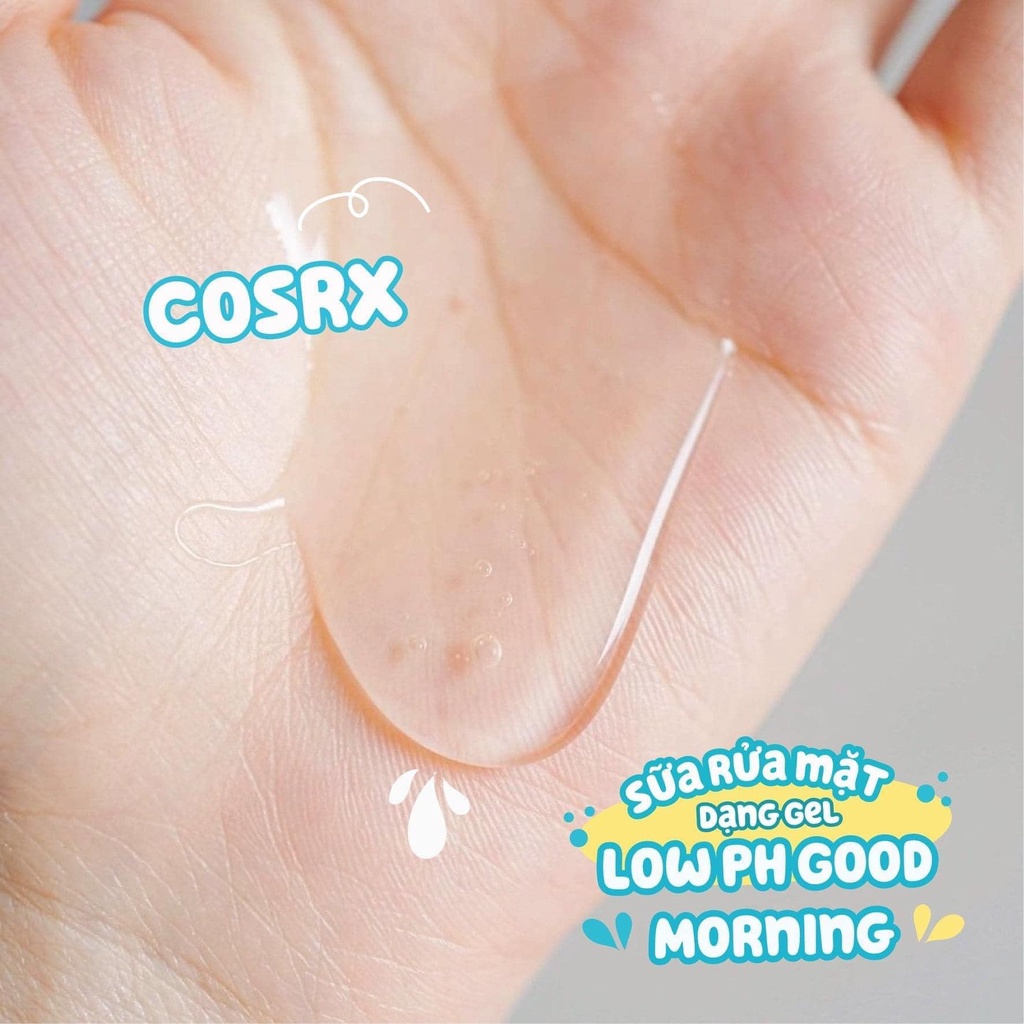 Sữa Rửa Mặt Dạng Gel Cosrx Low pH Good Morning Gel Cleanser 150ml