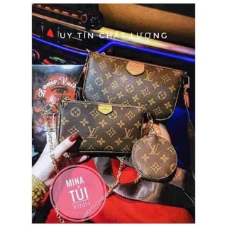 Túi xách nữ Túi lv bộ 3 túi quảng châu sang chảnh