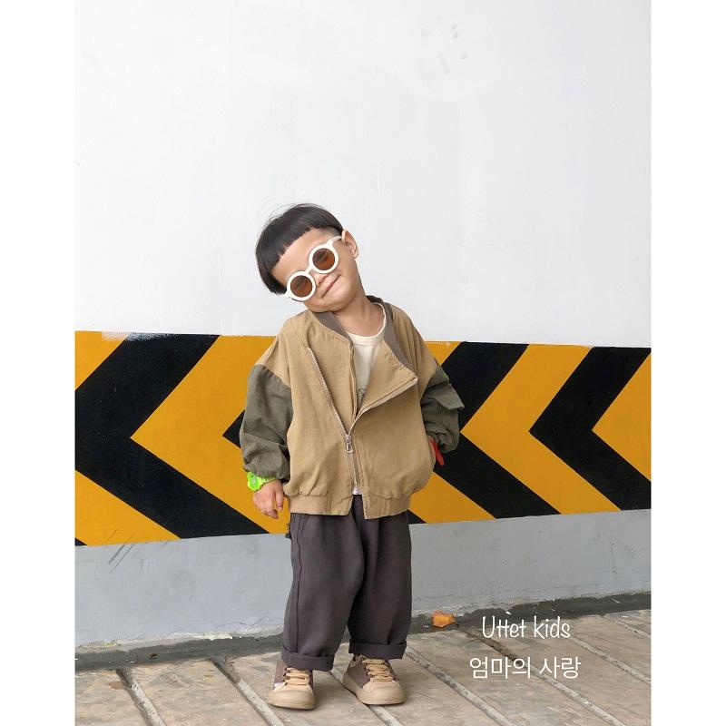 ÁO KHOÁC KAKI BOMBER PHONG CÁCH HÀN QUỐC DÀNH CHO BÉ GÁI VÀ BÉ TRAI 1530