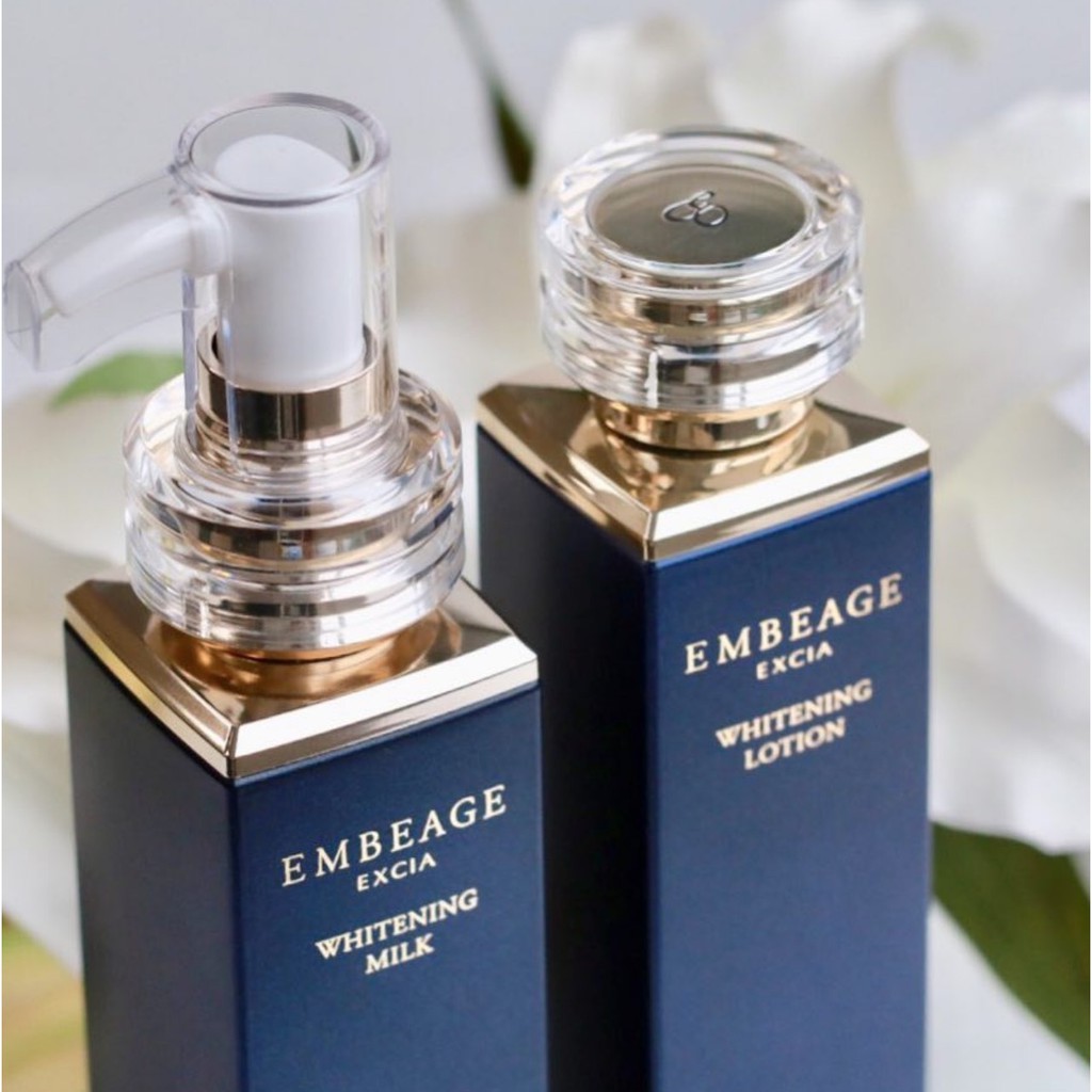 Nước dưỡng trắng da cao cấp EMBEAGE Exica Whitening Lotion