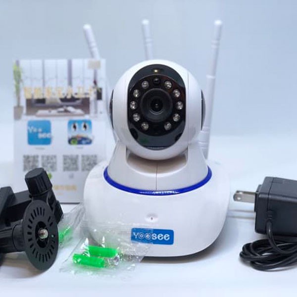 Camera xoay 360 wifi YooSee 3 Anten HD720P | BigBuy360 - bigbuy360.vn