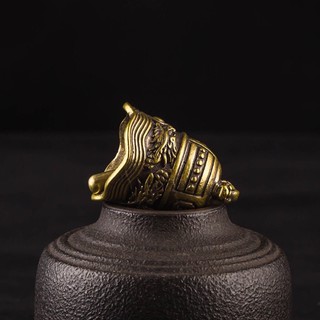 Tượng Trưng Bày Phong Thủy, Trang Trí Bằng Đồng Hình Chuông Cổ Thái Lan (Kích cỡ: 3.0 x 2.2cm)