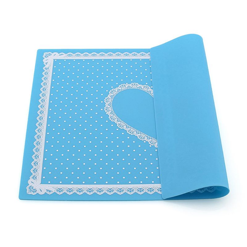 Sa Tấm Lót Bàn Ăn Bằng Silicon Cách Nhiệt Chống Trượt / Thấm Nước Tiện Dụng