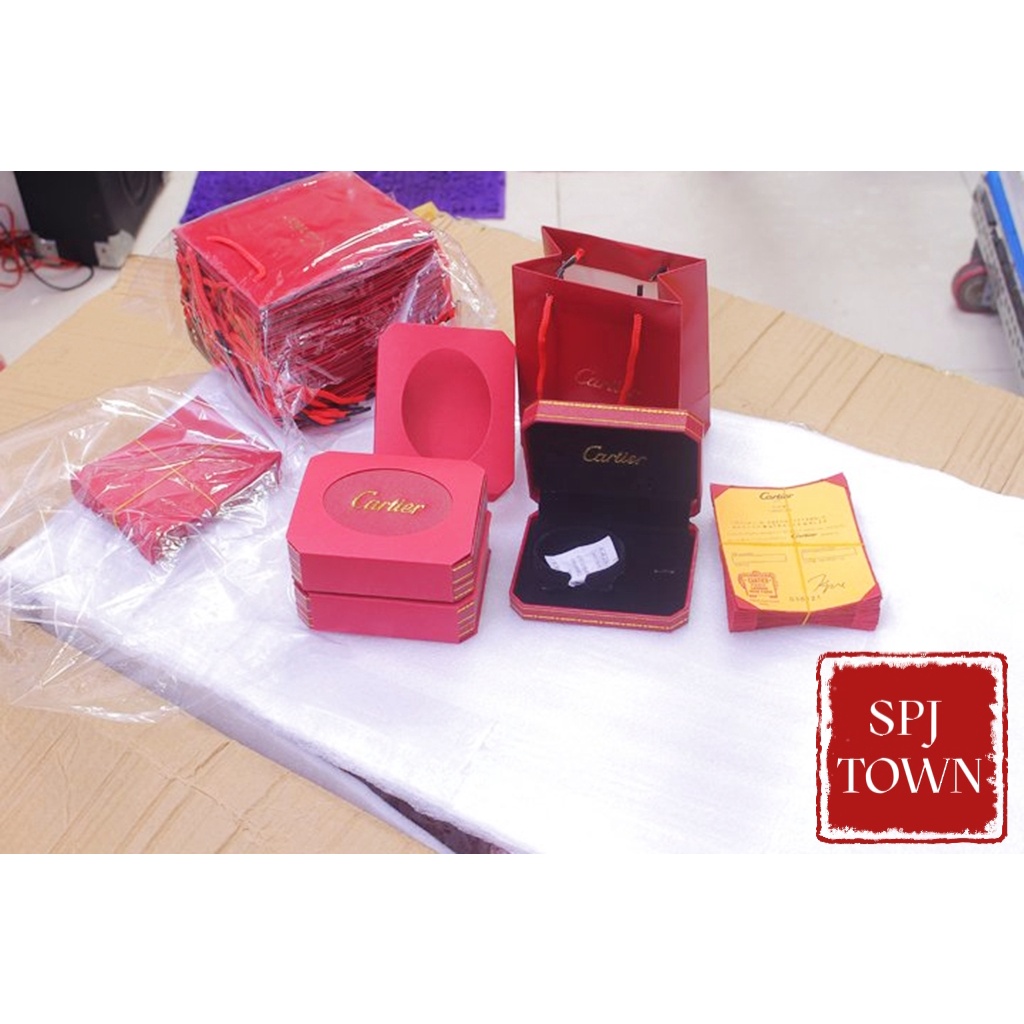 Hộp Cartier Đựng Vòng Tay Trọn Bộ