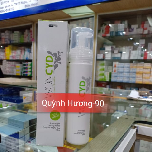 Dung dịch vệ sinh cao cấp WONCYD 200ml giữ chăm sóc vệ sinh nữ giới