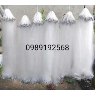 Lưới đánh cá 3 màn tép cao 60 cm dài 60m mắt lưới 1,8 cm bắt cá lồng tong,cá tép