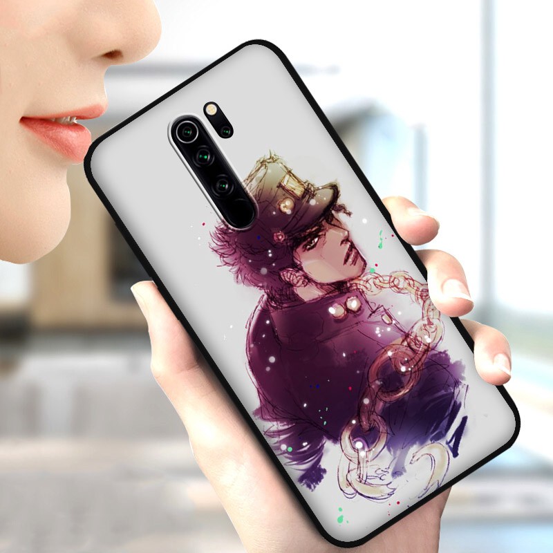 Ốp Lưng Mềm 50 Jojo 's Bizarrre Adventure Jotaro Redmi 4a 5 Go S2 Note 5a 9 9s K30 Prime Pro Max Plus