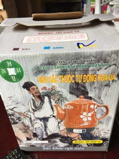 Ấm sắc thuốc tự động Hoa Đà