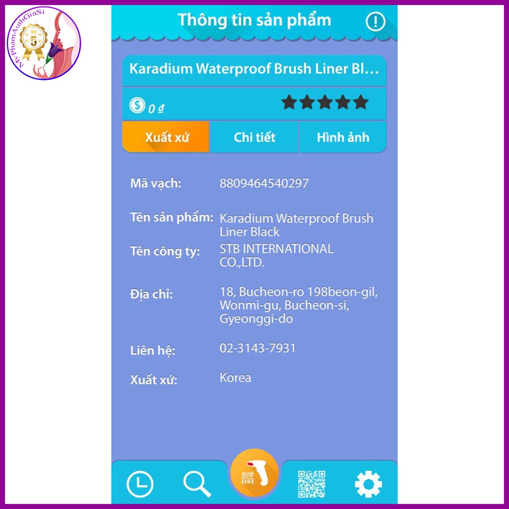 BÚT DẠ KẺ MẮT NƯỚC KARADIUM HÀN QUỐC | BigBuy360 - bigbuy360.vn