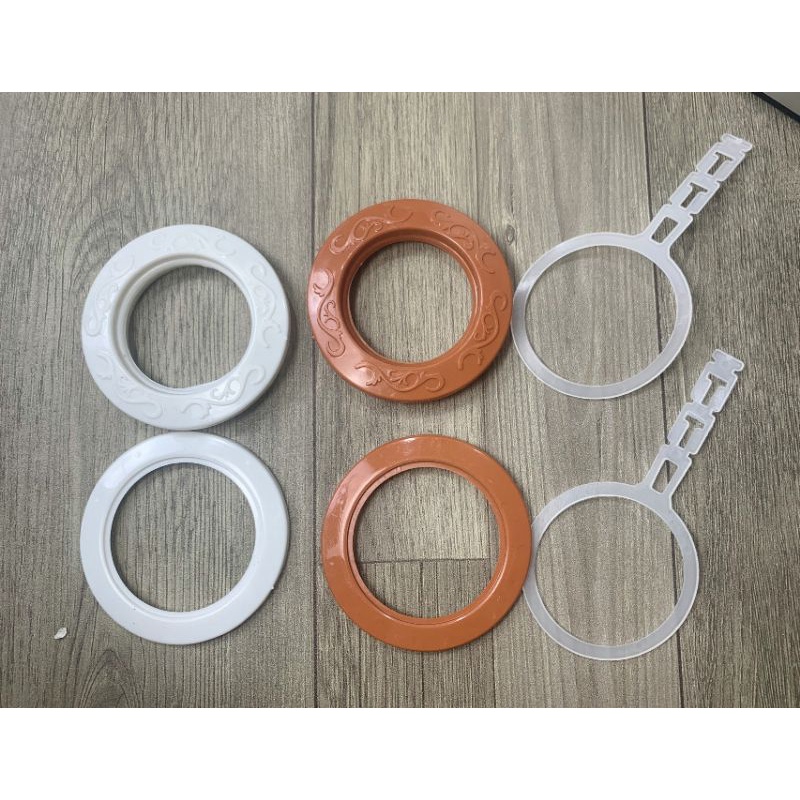 Combo 100 Cái Khoen May Rèm Ore Nhựa Nguyên Sinh Cao Cấp