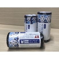 SIÊU RẺ] Túi Rác Tự Huỷ Inochi Có Quai Tiện Dụng 10L. 25L 50L-Dạng Cuộn Màu Đen -Dài Hơn 20% So Với Sản Phẩm Cùng Size