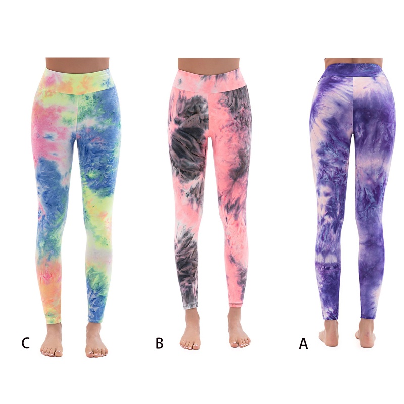 Quần Legging Tập Yoga Lưng Cao Họa Tiết In Cao Cấp Thời Trang Dành Cho Nữ