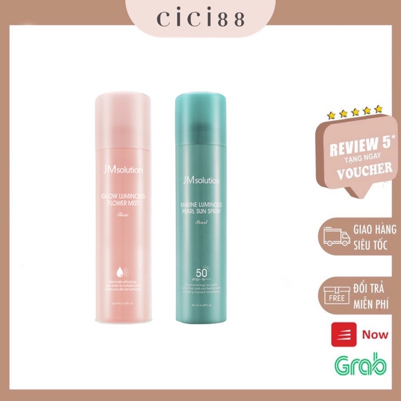Xịt chống nắng thân +JM Solution Sun SPF50