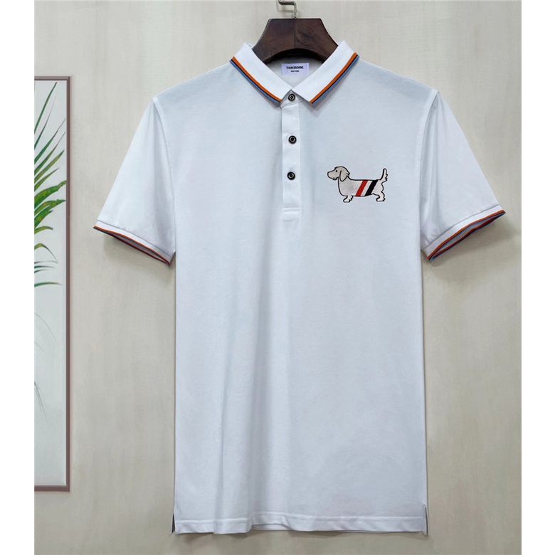 Áo Thun polo Tay Ngắn Thêu Hình Chú Chó Dễ Thương TH0M BR0WN 2022