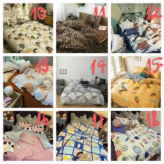 Set chăn ga cotton poly nhập khẩu