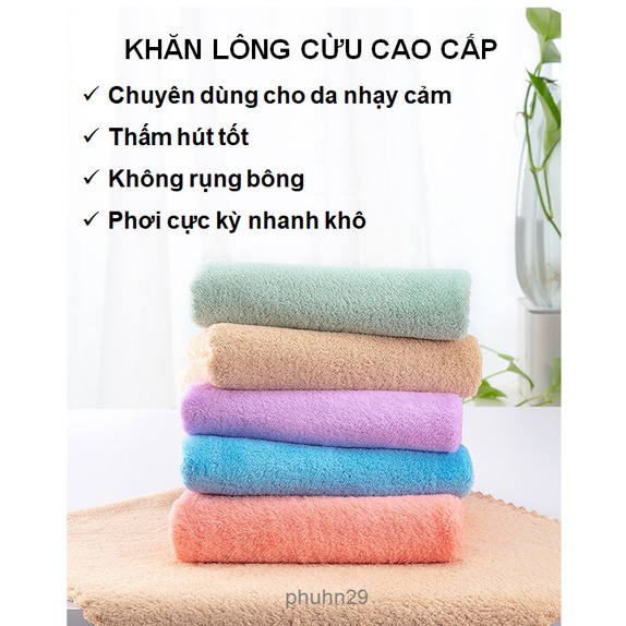 Khăn Tắm Lông Cừu Siêu Mềm Siêu Thấm Hút – Cam Kết Không Rụng Lông