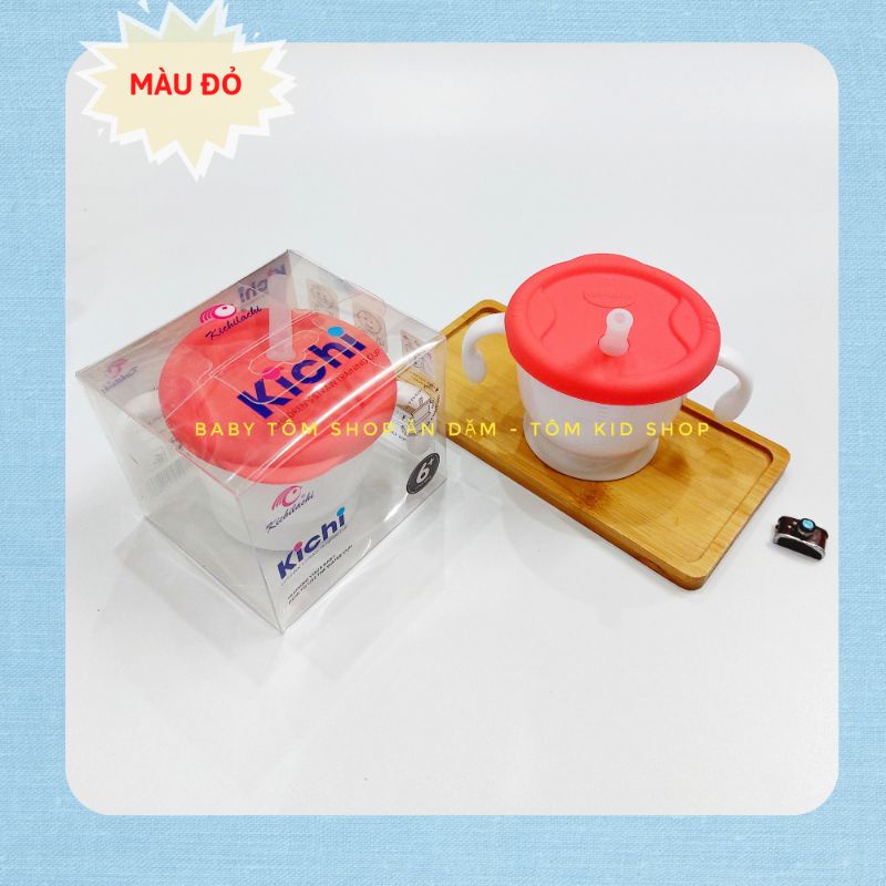 Cốc tập uống 3 giai đoạn Kichi,NPP Baby Tôm
