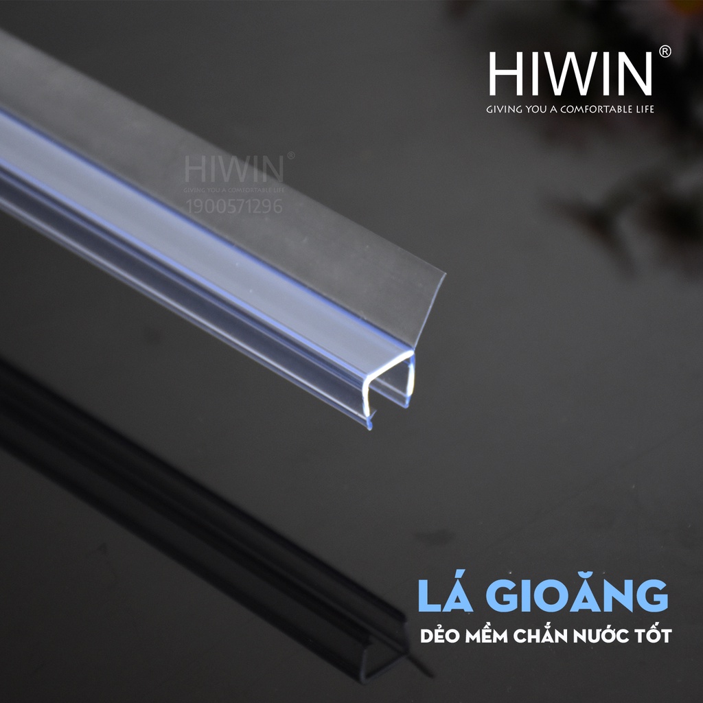 Combo 2 gioăng chắn nước 135 độ cho phòng tắm kính Hiwin SP-052